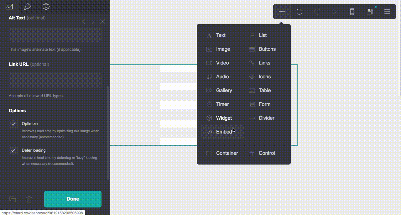 GitHub 1foehn/stickybuttonincarrd Sticky Button in Carrd